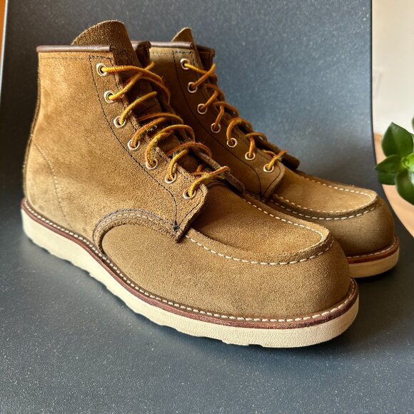 Red Wing Heritage 8881 Moc Toe Boot - Olive Mohave Leather - Men's 11 D - Picture 1 of 12